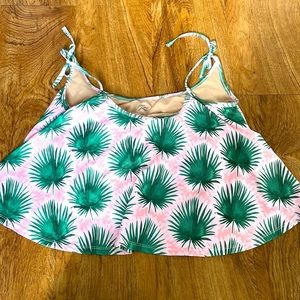 Kortni Jeane swim top- large